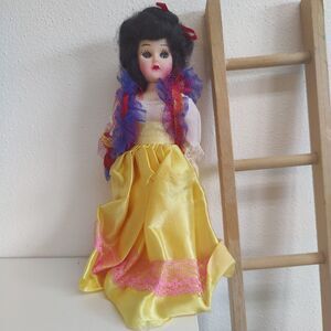 Vintage Doll 8 Inches Highly Detailed Multicolor sleepy eyes